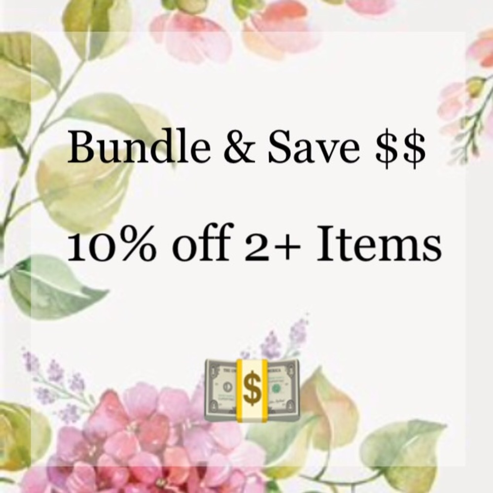 Bundle & Save 10% Off 2+ Items!